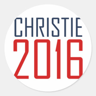 CHRISTIE 2016 AGENT -.png Classic Round Sticker
