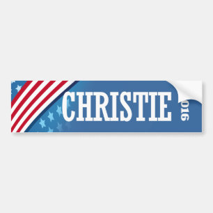 CHRISTIE 2016 BUMPER STICKER