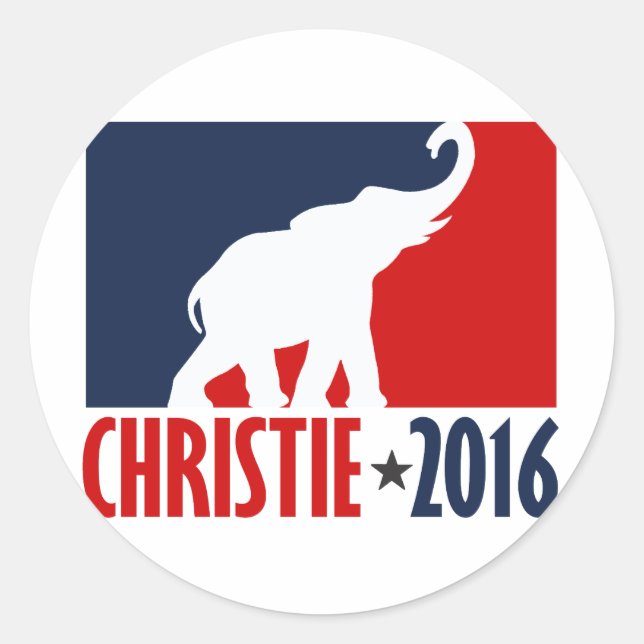 CHRISTIE 2016 SPORTPRO -.png Classic Round Sticker (Front)