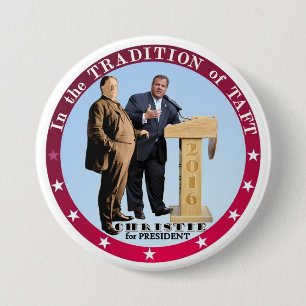 Christie for President 2016 7.5 Cm Round Badge
