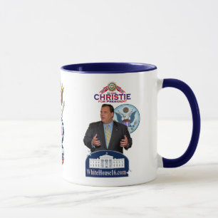 Christie for President Ringer Mug