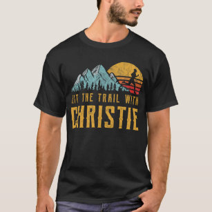 CHRISTIE Running - Hit The Trail with Family Name T-Shirt