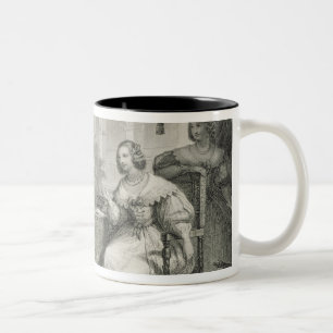 Christina (1626-89) Queen of Sweden, from a series Two-Tone Coffee Mug