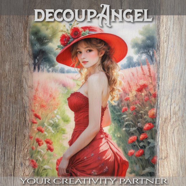 Christina's Fresh Field Walk - Decoupage -  Tissue Paper (Creator Uploaded)