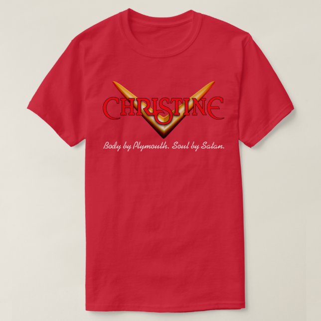 CHRISTINE Badge T-Shirt (Design Front)