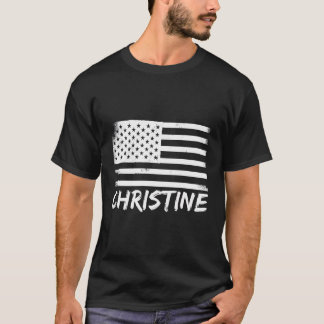 Christine Forename Personalised Birthday Citizensh T-Shirt