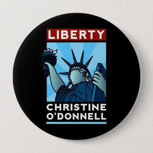 Christine O'Donnell 2010 American Liberty 10 Cm Round Badge