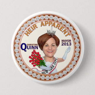 Christine Quinn NYC Mayor 2013 7.5 Cm Round Badge
