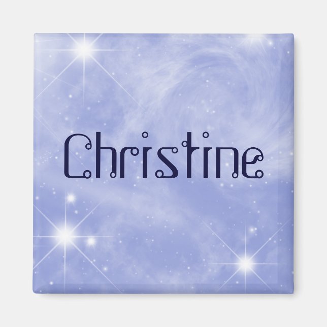 Christine Starry Magnet (Front)