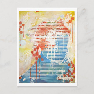 Christine's Painting Postcard