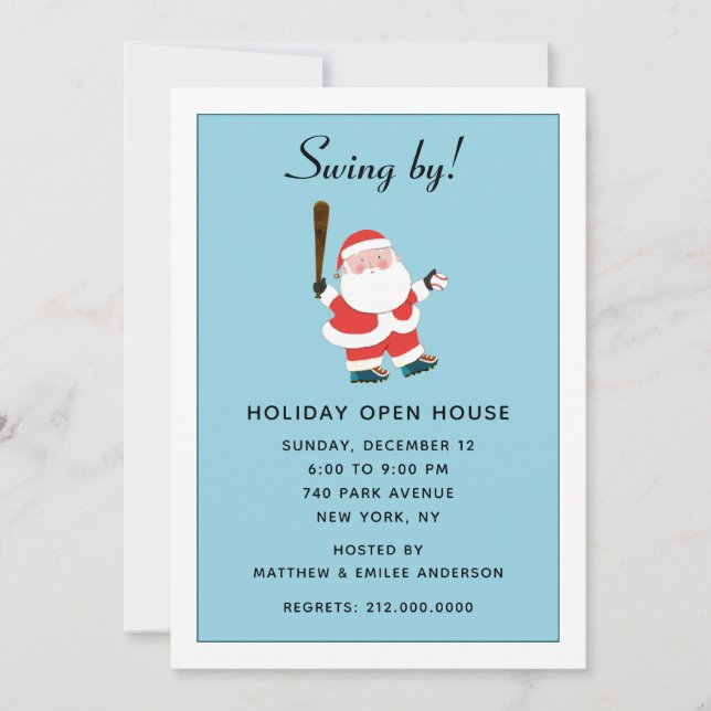 Christma Holiday Party Invitation (Front)