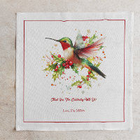 Christma Theme Hummingbird