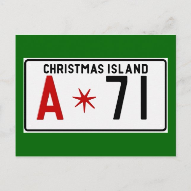 Christmas72 Holiday Postcard (Front)