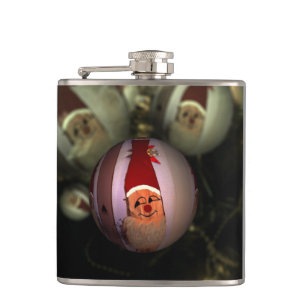 Christmas 023 hip flask