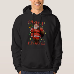 Christmas 1224 Christmas Tree Holy Night Santa Cla Hoodie