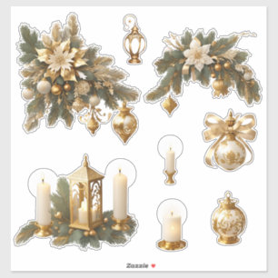 Christmas_12 Custom-Cut Vinyl Sticker