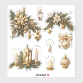 Christmas_12 Custom-Cut Vinyl Sticker