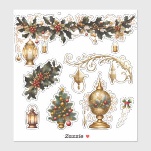 Christmas_13 Custom-Cut Vinyl Sticker