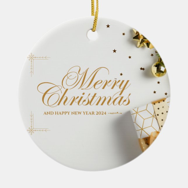 Christmas 16 ceramic tree decoration (Front)