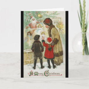 Christmas 1912, Window Shopping Card