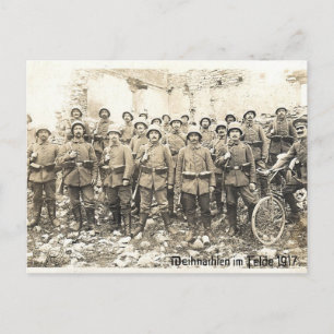 Christmas 1917 holiday postcard