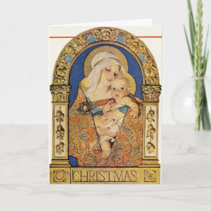 Christmas 1927 illustration by J.C. Leyendecker Holiday Card