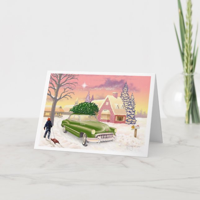 Christmas 1951 holiday card (Front)