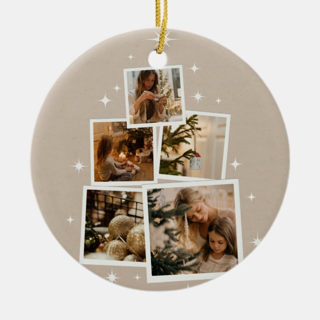 Christmas 19 ceramic tree decoration (Front)