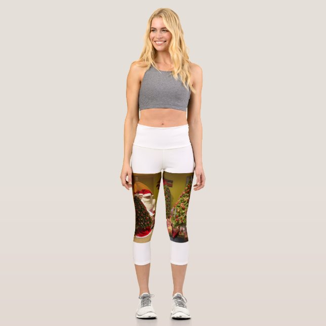 Christmas 1. capri leggings (Front)