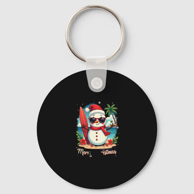 christmas (1) key ring (Front)