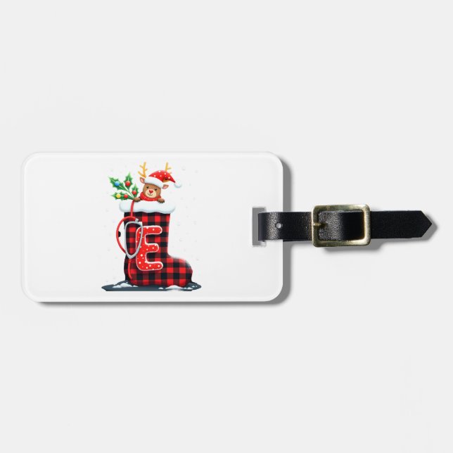 Christmas (1) luggage tag (Front Horizontal)