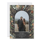 Christmas 1 photo arch watercolor botanical floral
