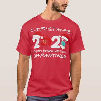 Christmas 2020 Christmas Santa Face Wearing Mask 1 T-Shirt