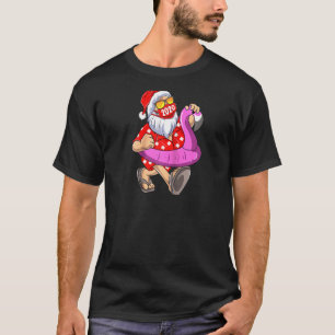 Christmas 2020 Santa Face Mask Quarantine Funny Xm T-Shirt