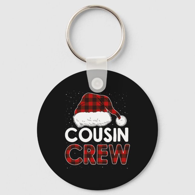 Christmas 2021 Cousin Crew Key Ring (Front)