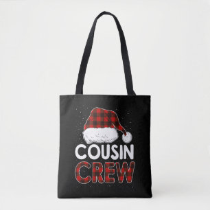 Christmas 2021 Cousin Crew Tote Bag