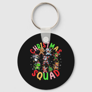 Christmas 2024 Team Santa Elf Squad Xmas Matching Key Ring