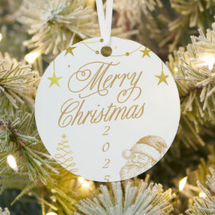 Christmas 2025 metal tree decoration