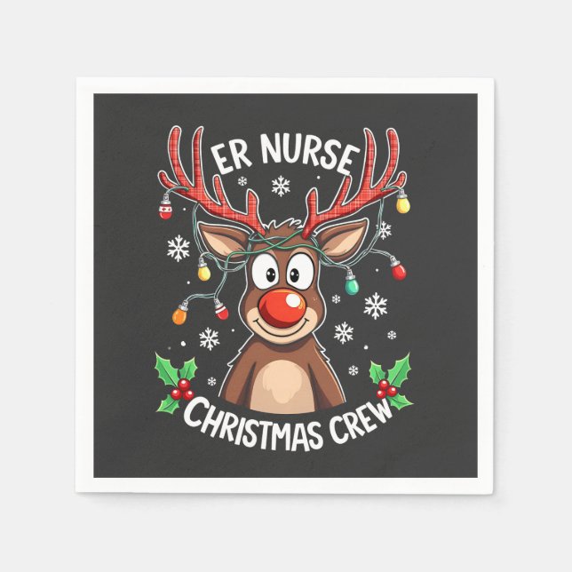 christmas 2025, napkin (Front)