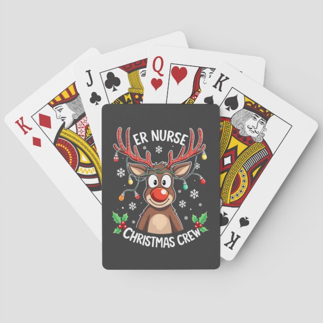 christmas 2025, playing cards (Back)