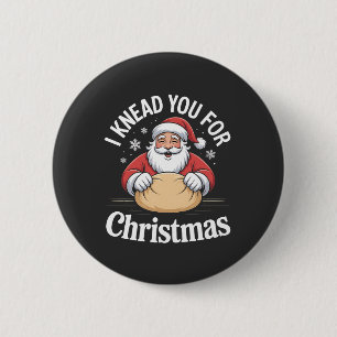 christmas 2026, 6 cm round badge