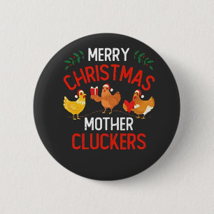 christmas 2026, 6 cm round badge