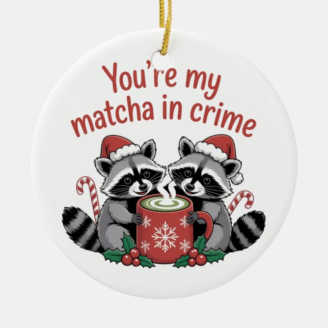 christmas 2026,  ceramic tree decoration (Front)