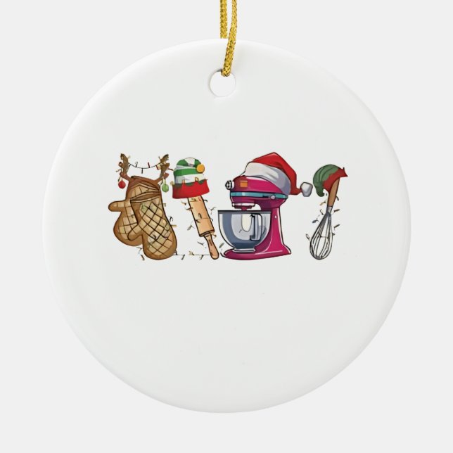 christmas 2026,  ceramic tree decoration (Front)