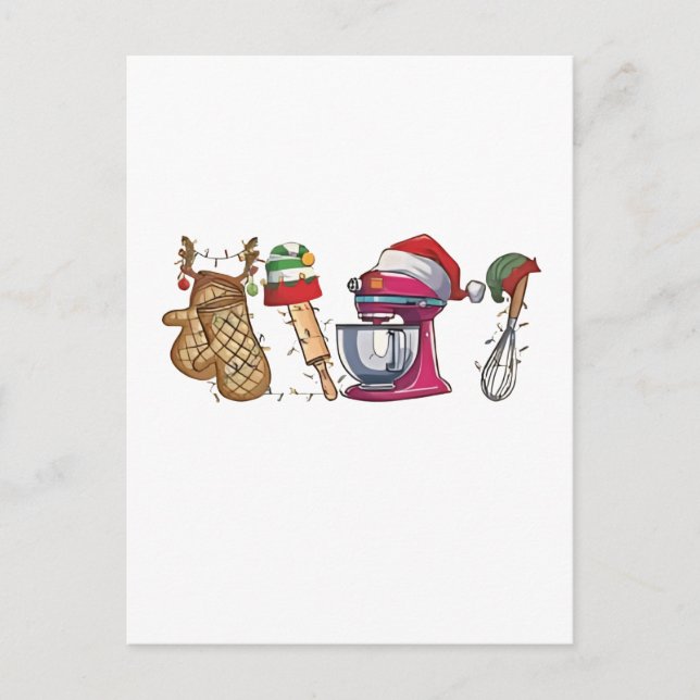 christmas 2026,  holiday postcard (Front)