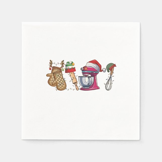 christmas 2026,  napkin (Front)