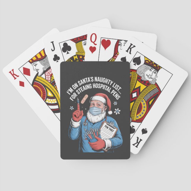 christmas 2026,  playing cards (Back)