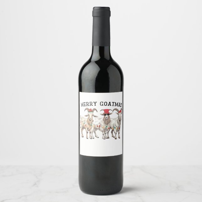 christmas 2026,  wine label (Front)