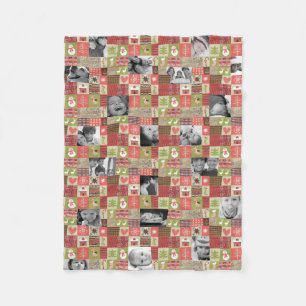 Christmas 20 photo collage blanket with fun videos