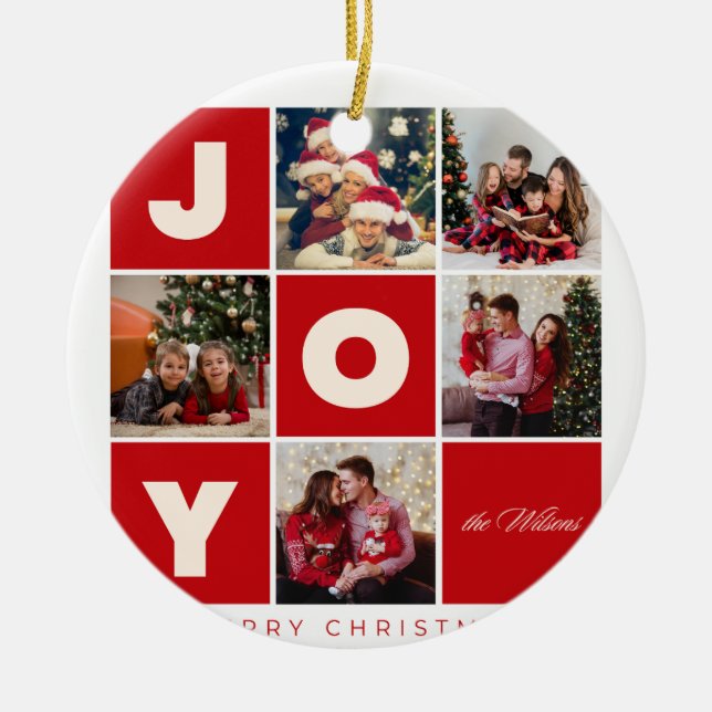 Christmas 21 ceramic tree decoration (Front)